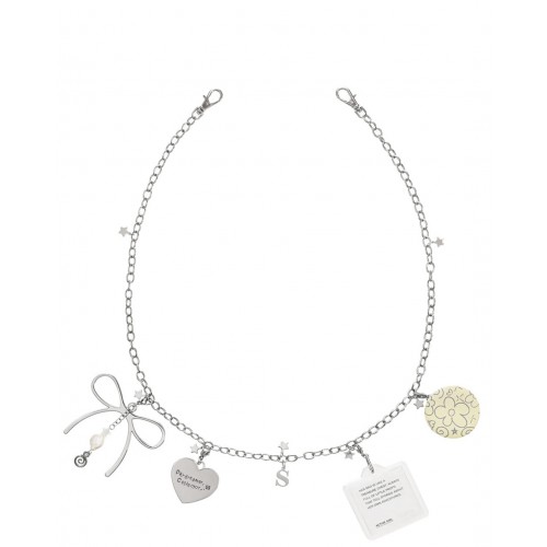 [預購 8月22發貨］ Multi-Charm Chain Keyring / 銀色